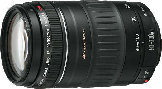CANON EF 90-300MM 4-5.6 USM TELEPHOTO ZOOM LENS for Canon