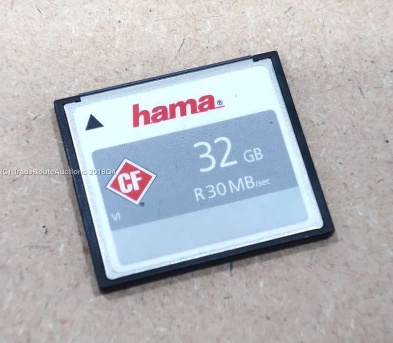 32GB HAMA PROFESSIONAL COMPACT FLASH MEMORY CARD