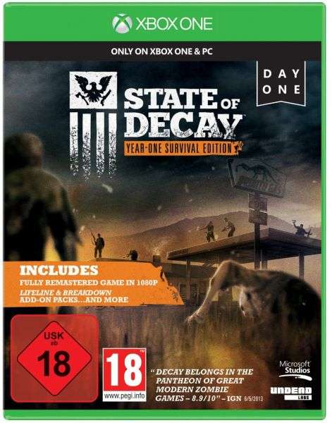 State Of Decay Year One Survival Edition  (Xbox One Game)