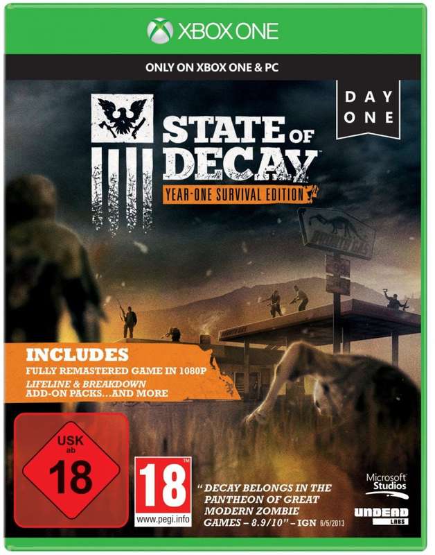 State Of Decay Year One Survival Edition  (Xbox One Game)
