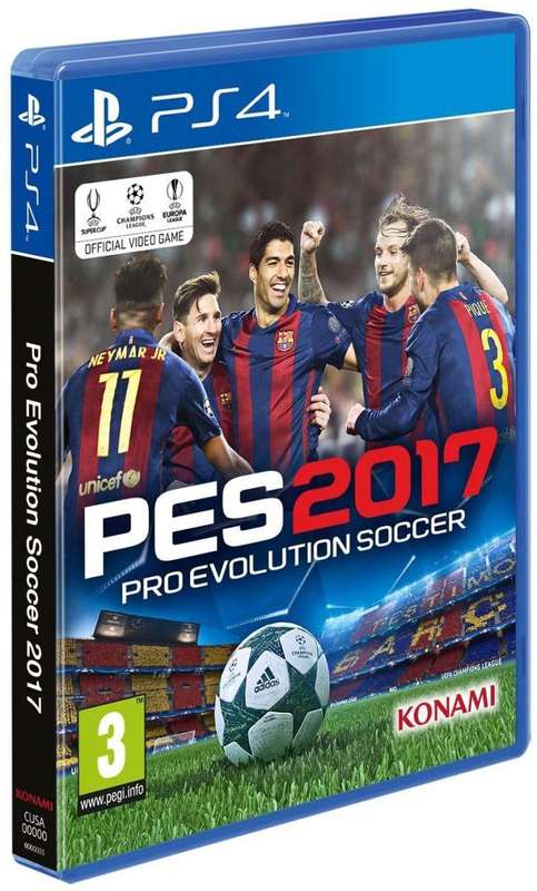 PES2017 - PRO EVOLUTION SOCCER - PlayStation 4 - (PS4 Game)