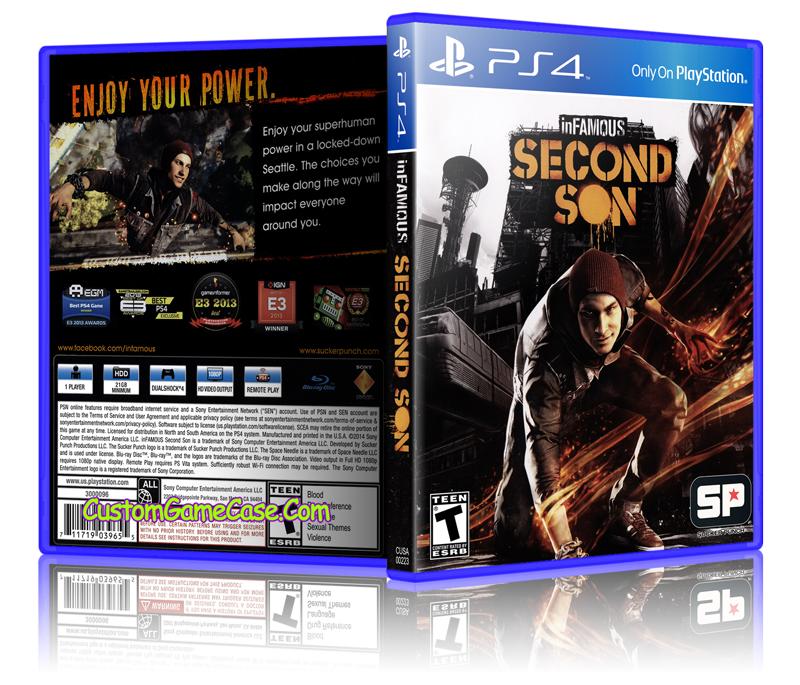 inFAMOUS: Second Son - PlayStation 4 - (PS4 Game)