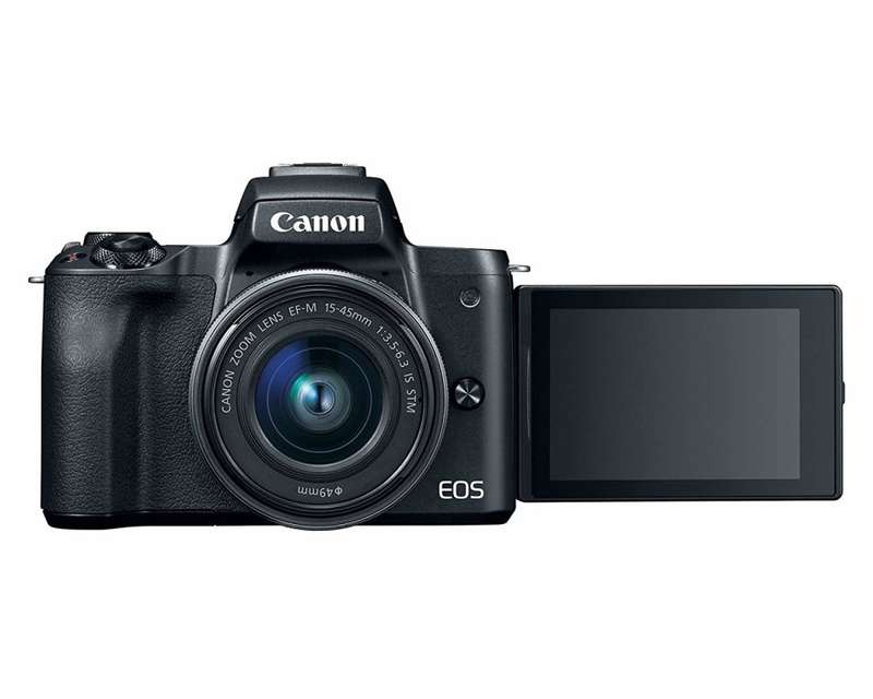 Canon EOS M50 Mirrorless Digital Camera with 15-45mm IS STM Lens -UHD 4K MOVIE RECORDING