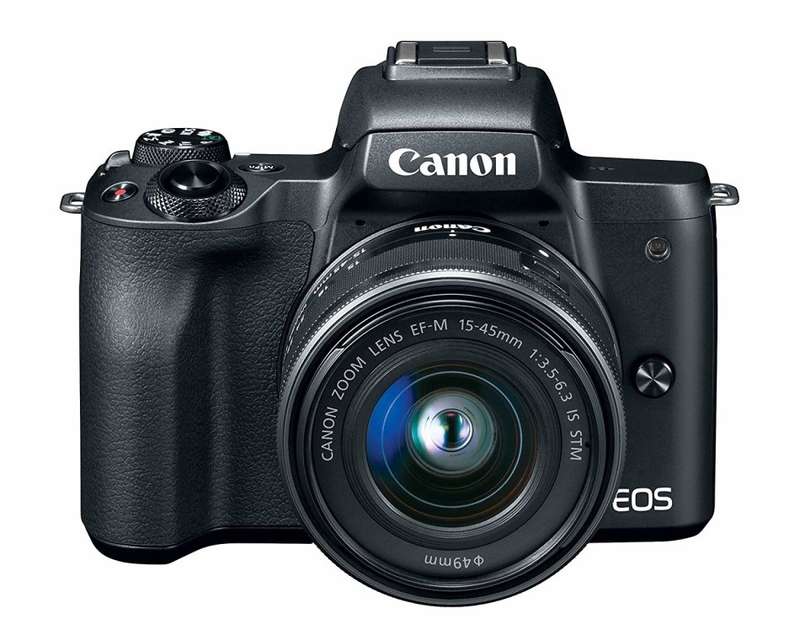 Canon EOS M50 Mirrorless Digital Camera with 15-45mm IS STM Lens -UHD 4K MOVIE RECORDING