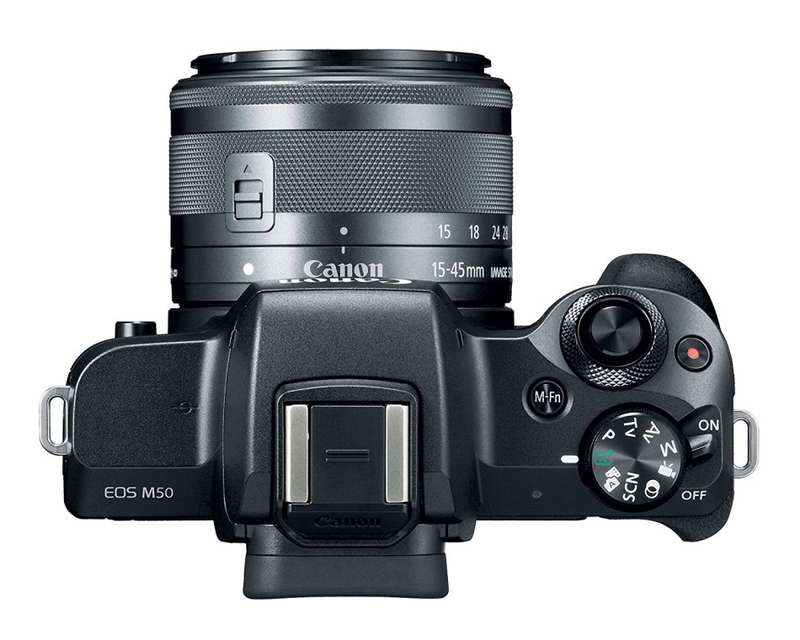 Canon EOS M50 Mirrorless Digital Camera with 15-45mm IS STM Lens -UHD 4K MOVIE RECORDING