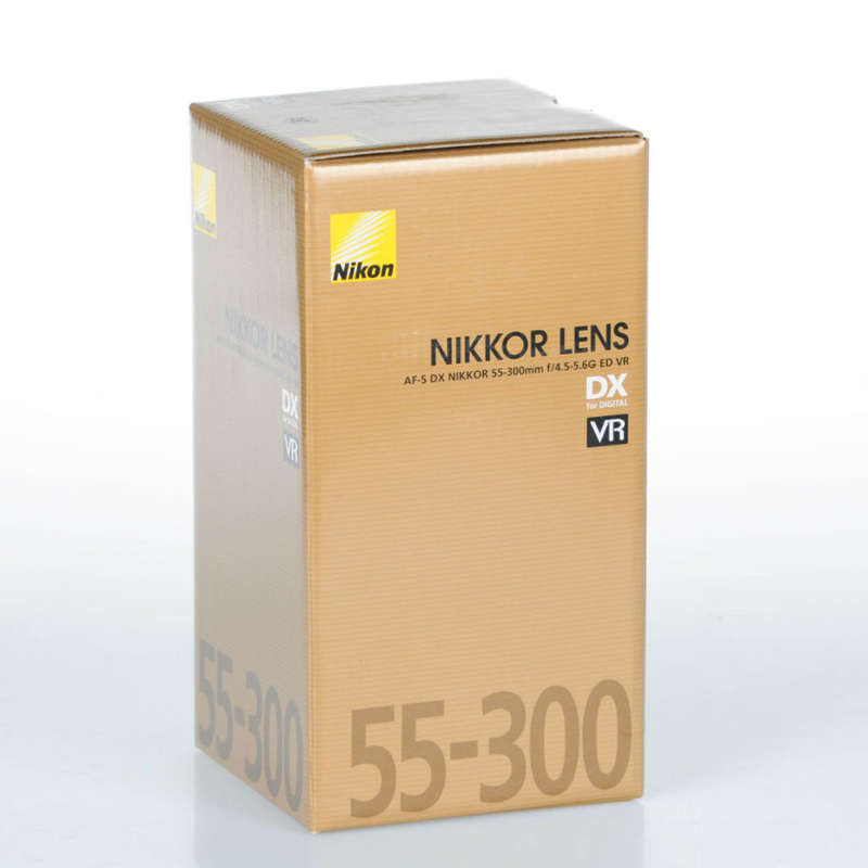 BOXED - Nikon DX AF-S NIKKOR 55-300MM ED VR Lens for Nikon Digital SLR Cameras