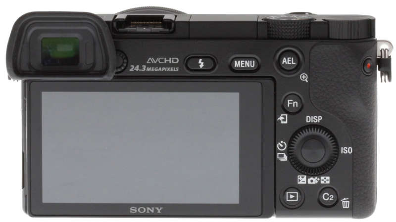 Sony Alpha a6000 Mirrorless Digital Camera 24.3 MP SLR Camera with 3.0-Inch LCD - Body Only (Black)