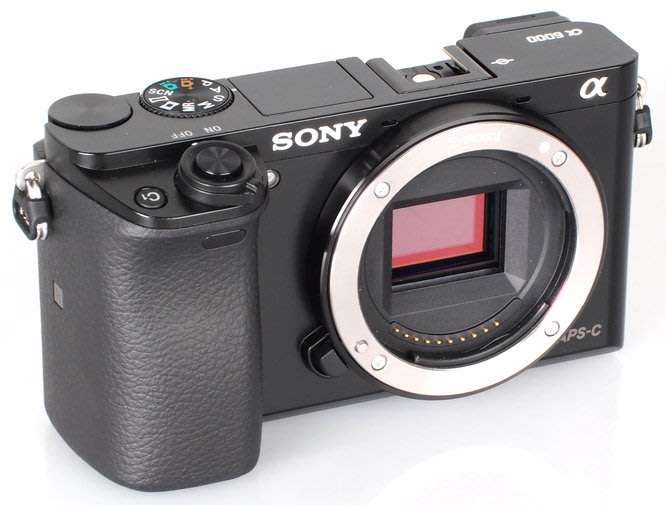Sony Alpha a6000 Mirrorless Digital Camera 24.3 MP SLR Camera with 3.0-Inch LCD - Body Only (Black)