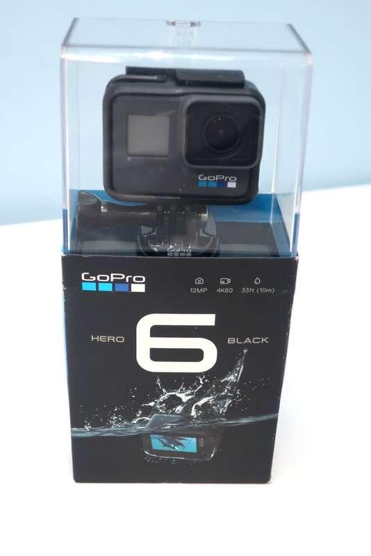 GoPro HERO6 Black FULL HD Action Camera CHDHX-601-RW complete in box - Demo Open Box