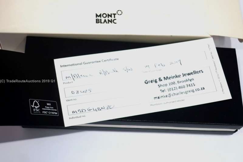 Montblanc StarWalker Black Rollerball Fineliner Pen BOX / PAPERS **** MONT BLANC ****