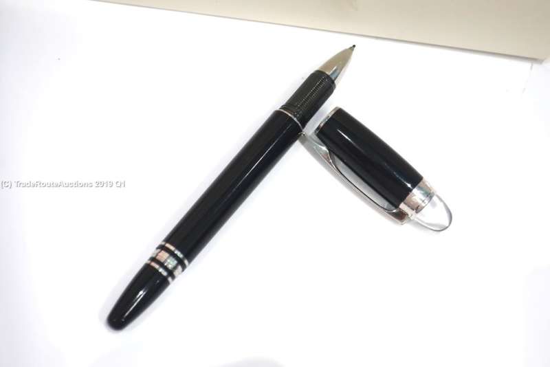 Montblanc StarWalker Black Rollerball Fineliner Pen BOX / PAPERS **** MONT BLANC ****