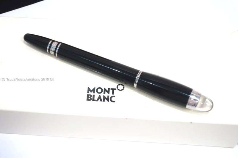 Montblanc StarWalker Black Rollerball Fineliner Pen BOX / PAPERS **** MONT BLANC ****