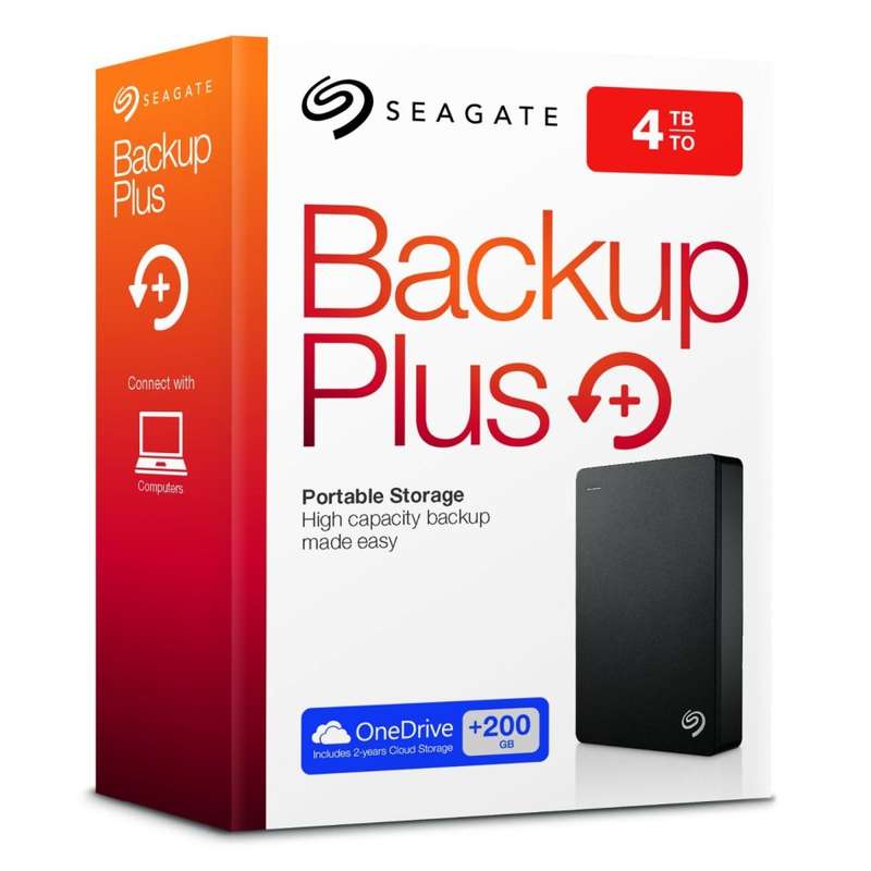 Seagate Backup plus Portable Drive 4TB  | STDR4000200 | NEW IN BOX