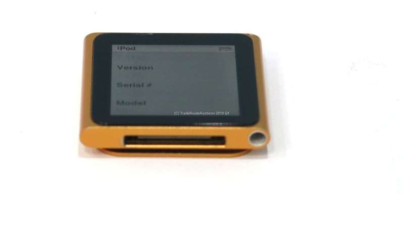 Apple iPod nano 6th Generation (8GB) (ORANGE) MC691