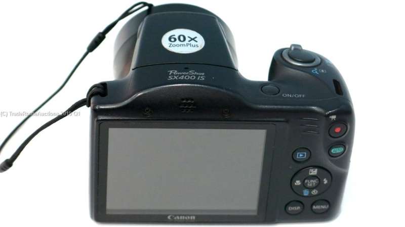Canon Powershot SX400 IS 16MP Point and Shoot Camera (Black) with 30x Optical Zoom