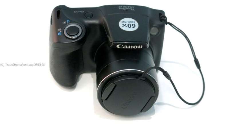 Canon Powershot SX400 IS 16MP Point and Shoot Camera (Black) with 30x Optical Zoom