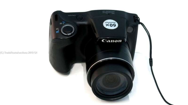 Canon Powershot SX400 IS 16MP Point and Shoot Camera (Black) with 30x Optical Zoom