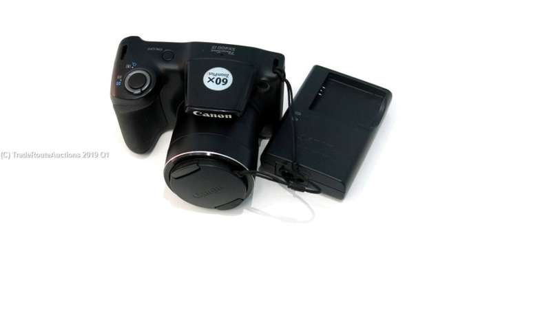 Canon Powershot SX400 IS 16MP Point and Shoot Camera (Black) with 30x Optical Zoom
