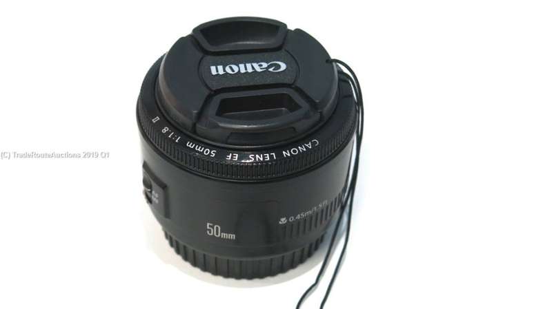 Canon EF 50mm f/1.8 II Lens - Fits Canon Cameras