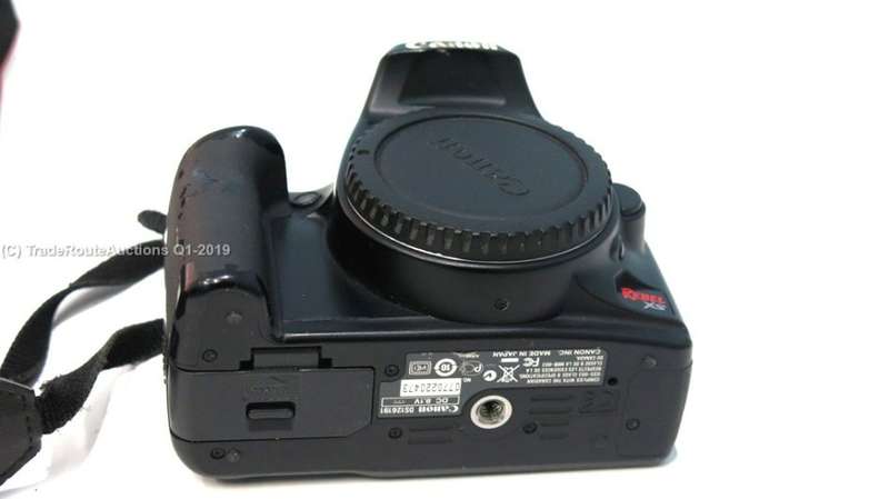 Canon EOS Rebel XS 10.1-Megapixel Digital SLR Camera - Black (Body Only)