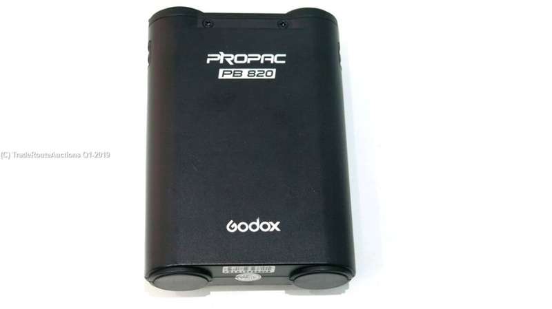 GODOX Propac PB820 Lithium-ion External battery backup for Speedlites plus Cable Model NX
