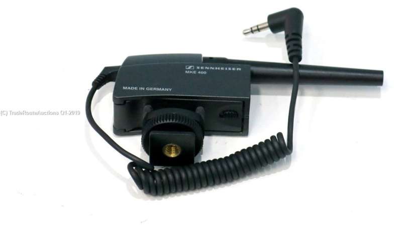 Sennheiser MKE-400 Video Camera Shotgun Mic for DSLRs & VIDEO Cameras - missing Sponge