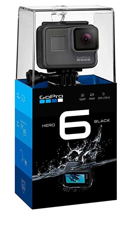 BRAND NEW - GoPro HERO6 Black FULL HD Action Camera CHDHX-601