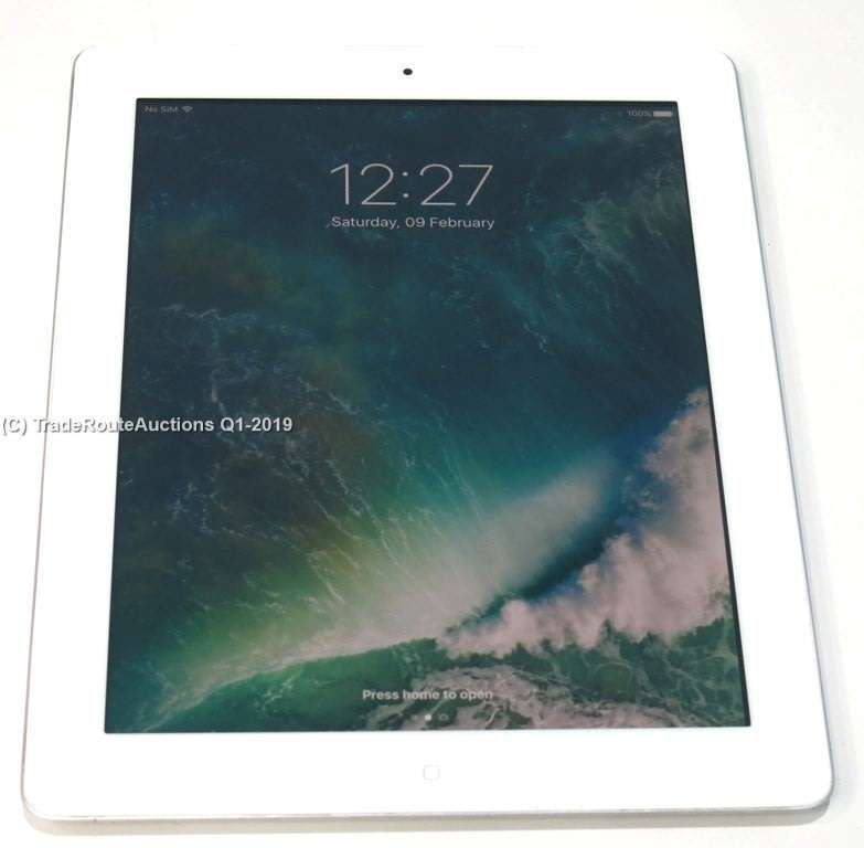 *** READ ** IPAD 4 | 16GB | WiFi | CELLULAR | WHITE | RETINA | MD522HC/A | A1460 | RETINA DISPLAY