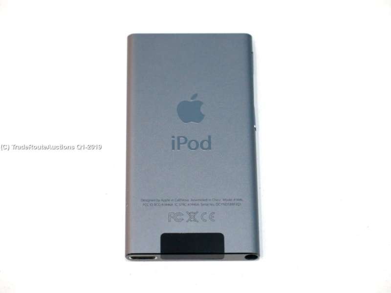 APPLE 16GB IPOD NANO - SPACE GREY (7TH GENERATION) | ME971QB | A1446