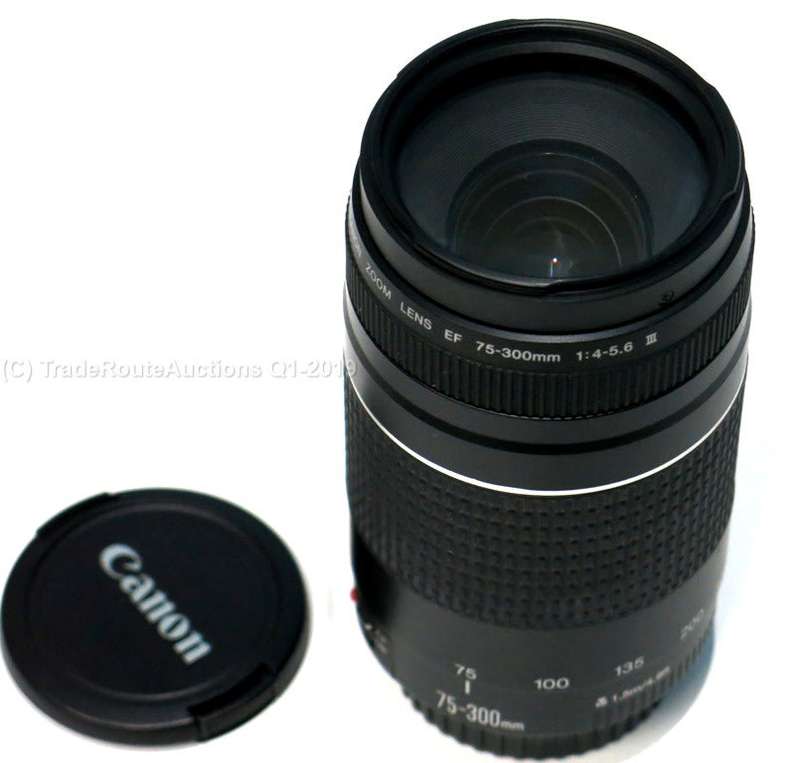 CANON EF 75-300MM III USM Zoom Lens Canon Cameras
