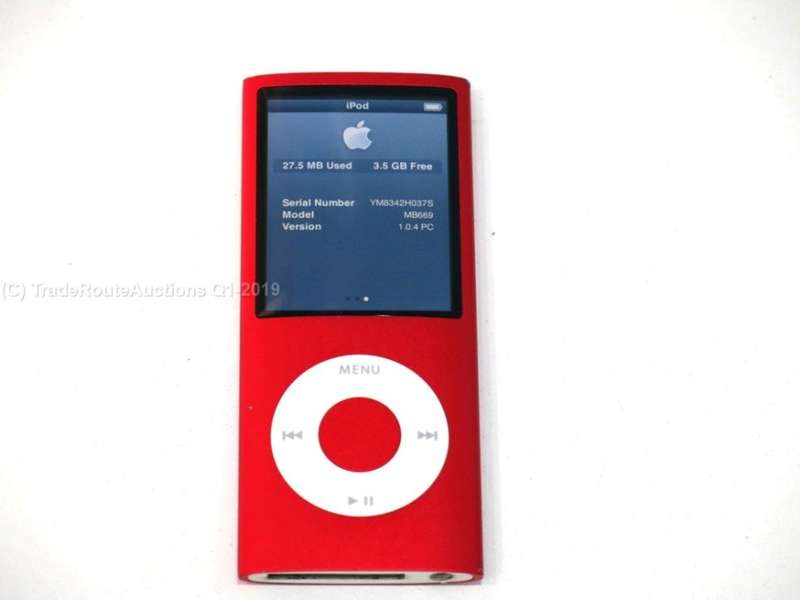 Apple iPod Nano 4GB | A1285 | MB669 | Red