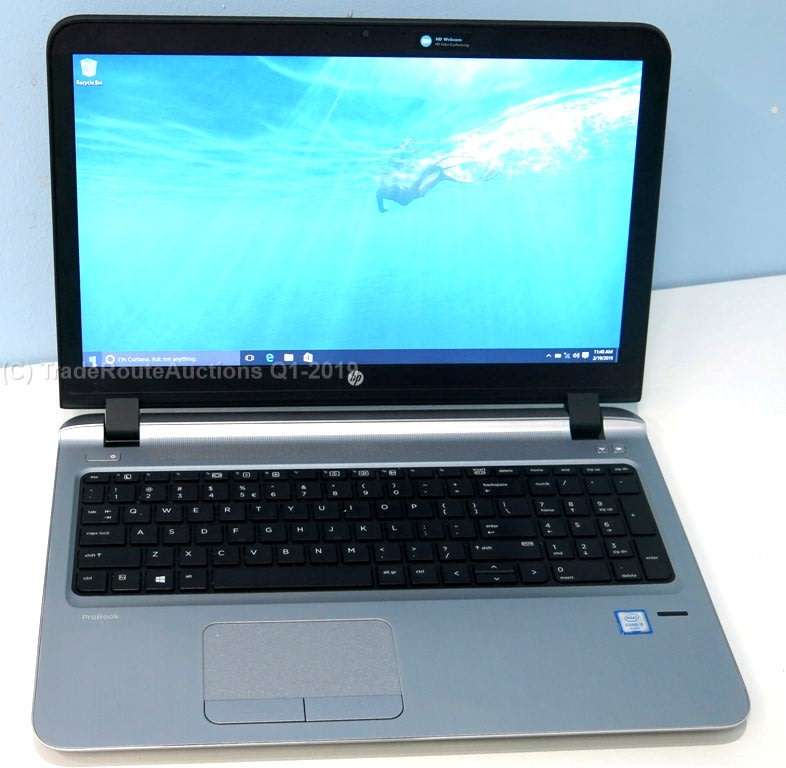HP PROBOOK 450 G3 | CORE i5 6200U 6th Gen 2.30GHZ | 12GB RAM | 500GB HDD | WIN 10 PRO | 15.6" LAPTOP