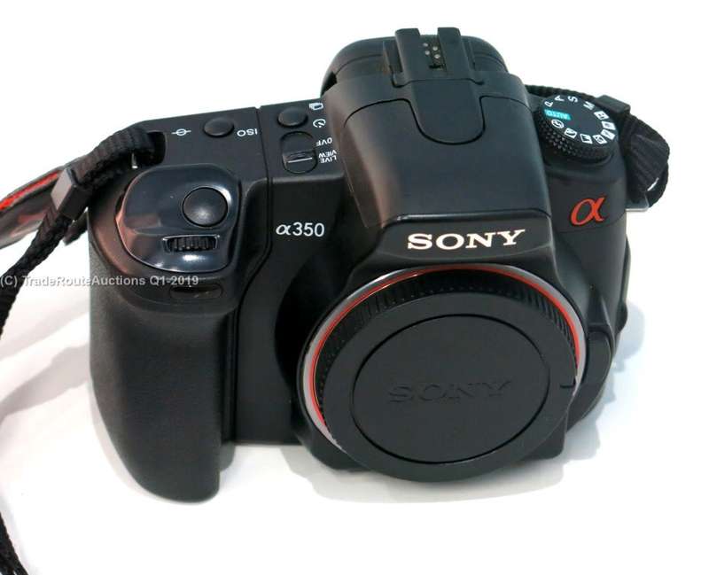 SONY ALPHA A350 DIGITAL CAMERA 14.2 MP BODY ONLY