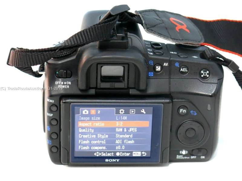 SONY ALPHA A350 DIGITAL CAMERA 14.2 MP BODY ONLY