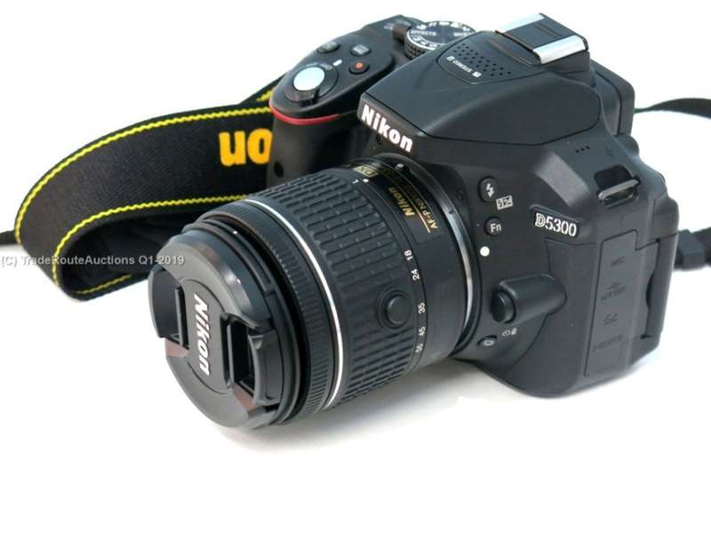 NIKON D5300 DSLR CAMERA BODY [ WiFi & GPS] - [ 24.2 MP ] - WITH 18-55 [ VR II ] Lens Kit