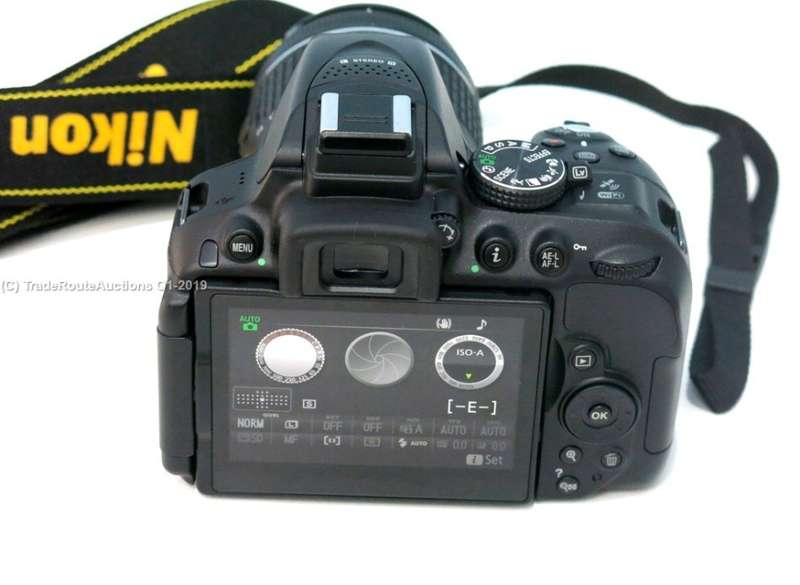 NIKON D5300 DSLR CAMERA BODY [ WiFi & GPS] - [ 24.2 MP ] - WITH 18-55 [ VR II ] Lens Kit