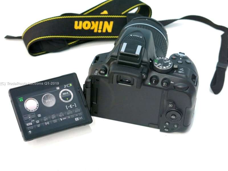 NIKON D5300 DSLR CAMERA BODY [ WiFi & GPS] - [ 24.2 MP ] - WITH 18-55 [ VR II ] Lens Kit