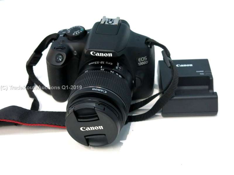 CANON 1300D DSLR CAMERA with Canon 18-55mm Mark III Lens Kit Built-in Wi-Fi with NFC