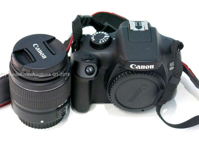 Canon EOS 4000D DSLR Camera and EF-S 18-55 mm f/3.5-5.6 III Lens Kit