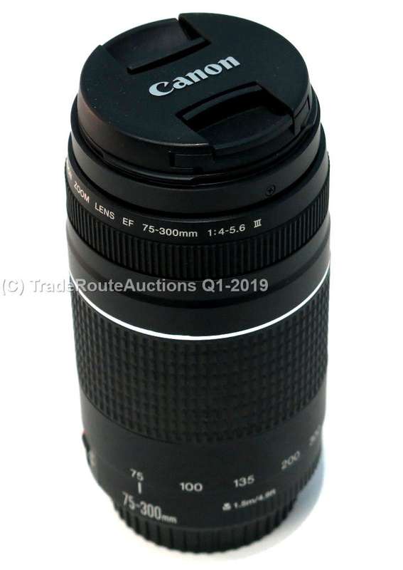 CANON EF 75-300MM 4-5.6 MARK III TELEPHOTO ZOOM LENS for 600D, 650D, 700D, 750D 1200D 1300D Etc