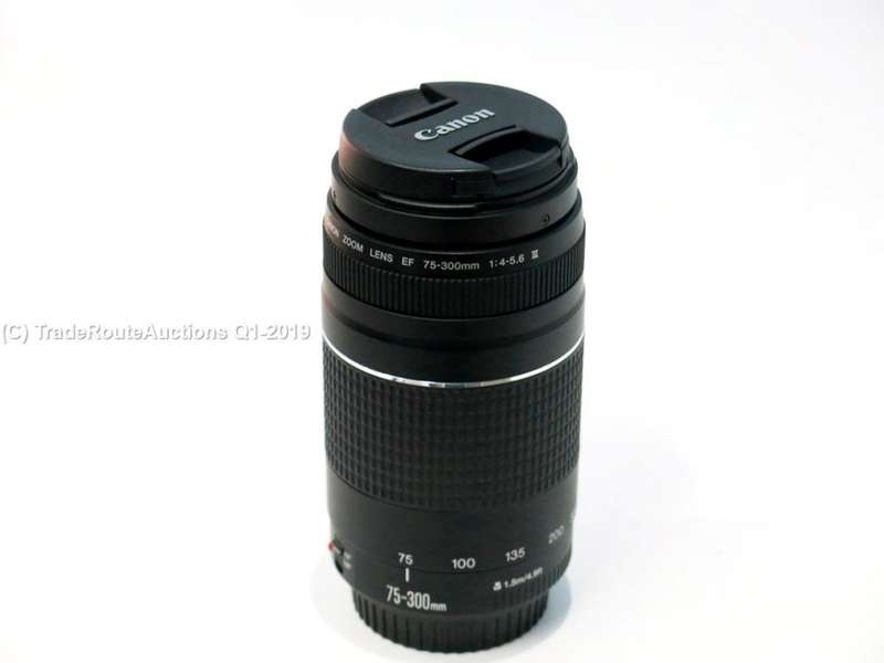 CANON EF 75-300MM 4-5.6 MARK III TELEPHOTO ZOOM LENS for 600D, 650D, 700D, 750D 1200D 1300D Etc