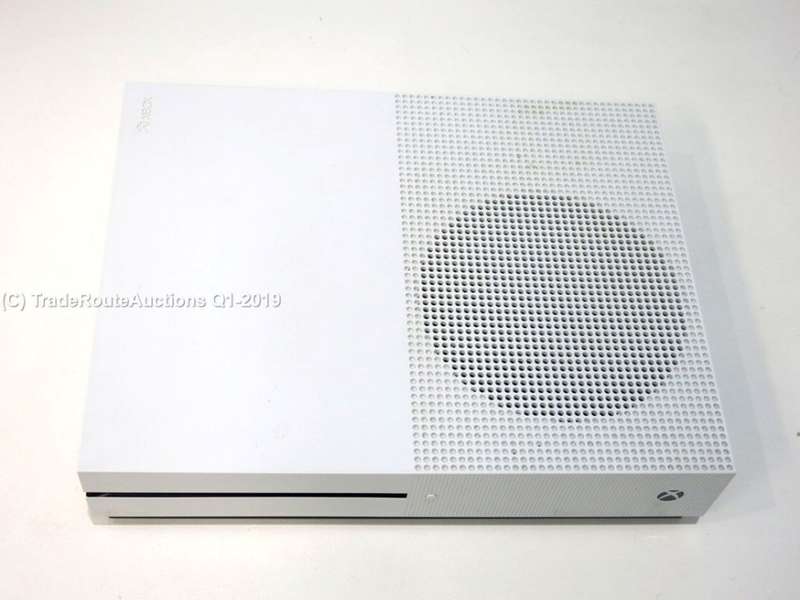 Microsoft Xbox One S 500GB Console (WHITE) Model 1681 + 2 Controllers (WHITE)