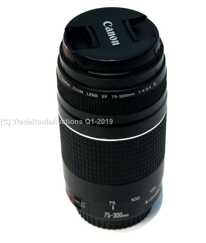 CANON EF 75-300MM 4-5.6 MARK III TELEPHOTO ZOOM LENS for 600D, 650D, 700D, 750D 1200D 1300D Etc