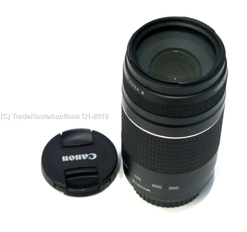 CANON EF 75-300MM 4-5.6 MARK III TELEPHOTO ZOOM LENS for 600D, 650D, 700D, 750D 1200D 1300D Etc
