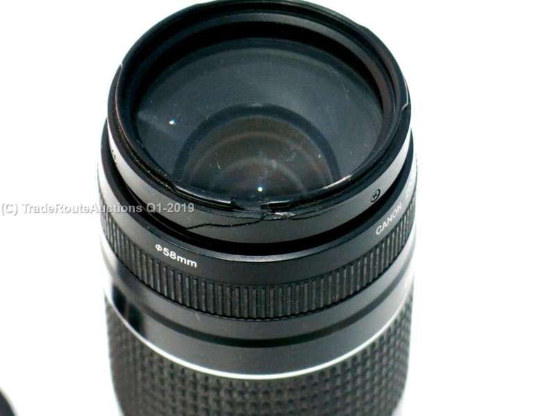 CANON EF 75-300MM III USM Zoom Lens Canon Cameras  - Cracked filter ring