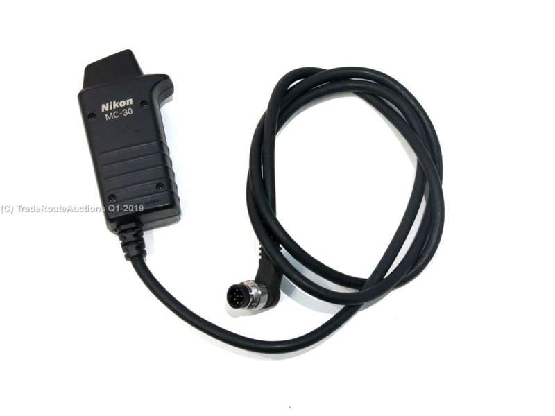 Genuine Nikon MC-30A Remote Cord D5 D4 D4S D810 D810A D800 D800E D500 F5 F6 F100