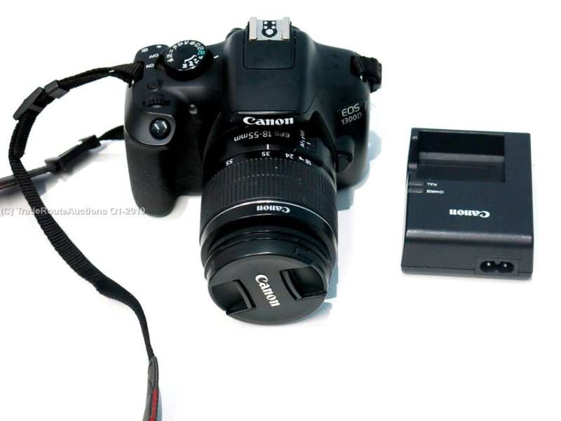 CANON 1300D DSLR CAMERA TWIN LENS BUNDLE | CANON 18-55mm PLUS 75-300mm Lenses