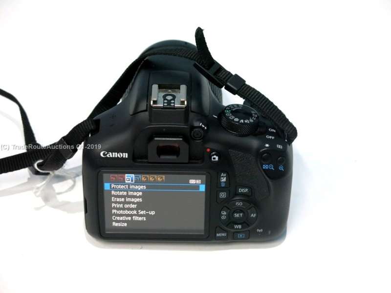 CANON 1300D DSLR CAMERA TWIN LENS BUNDLE | CANON 18-55mm PLUS 75-300mm Lenses