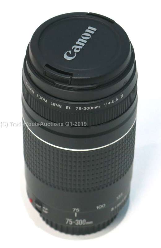 CANON EF 75-300MM 4-5.6 MARK III TELEPHOTO ZOOM LENS for 600D, 650D, 700D, 750D 1200D 1300D Etc