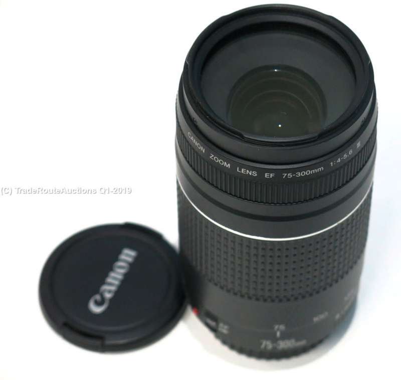 CANON EF 75-300MM 4-5.6 MARK III TELEPHOTO ZOOM LENS for 600D, 650D, 700D, 750D 1200D 1300D Etc